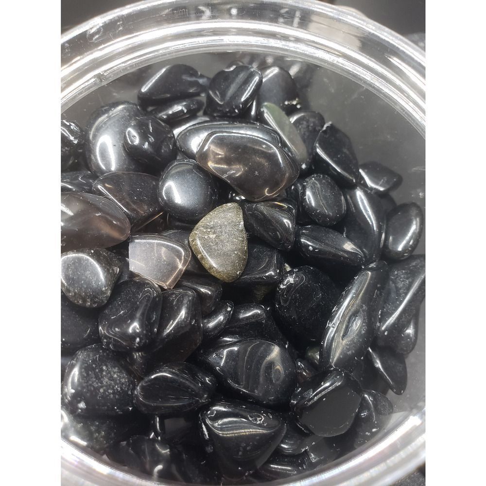 obsidian tumbled stones healing crystals